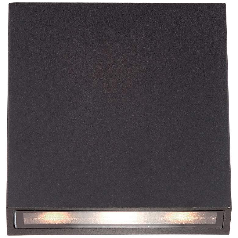 Image 4 Possini Euro Up and Down 5 1/2" LED Wall Sconces Set of 2 more views