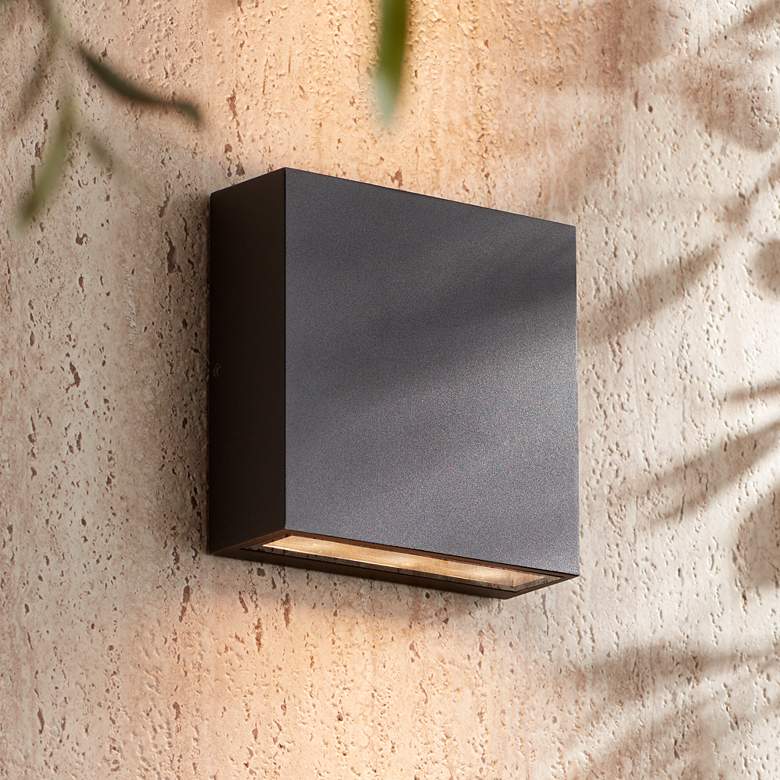 Image 7 Possini Euro Up and Down 5 1/2" LED Wall Sconces Set of 2 more views