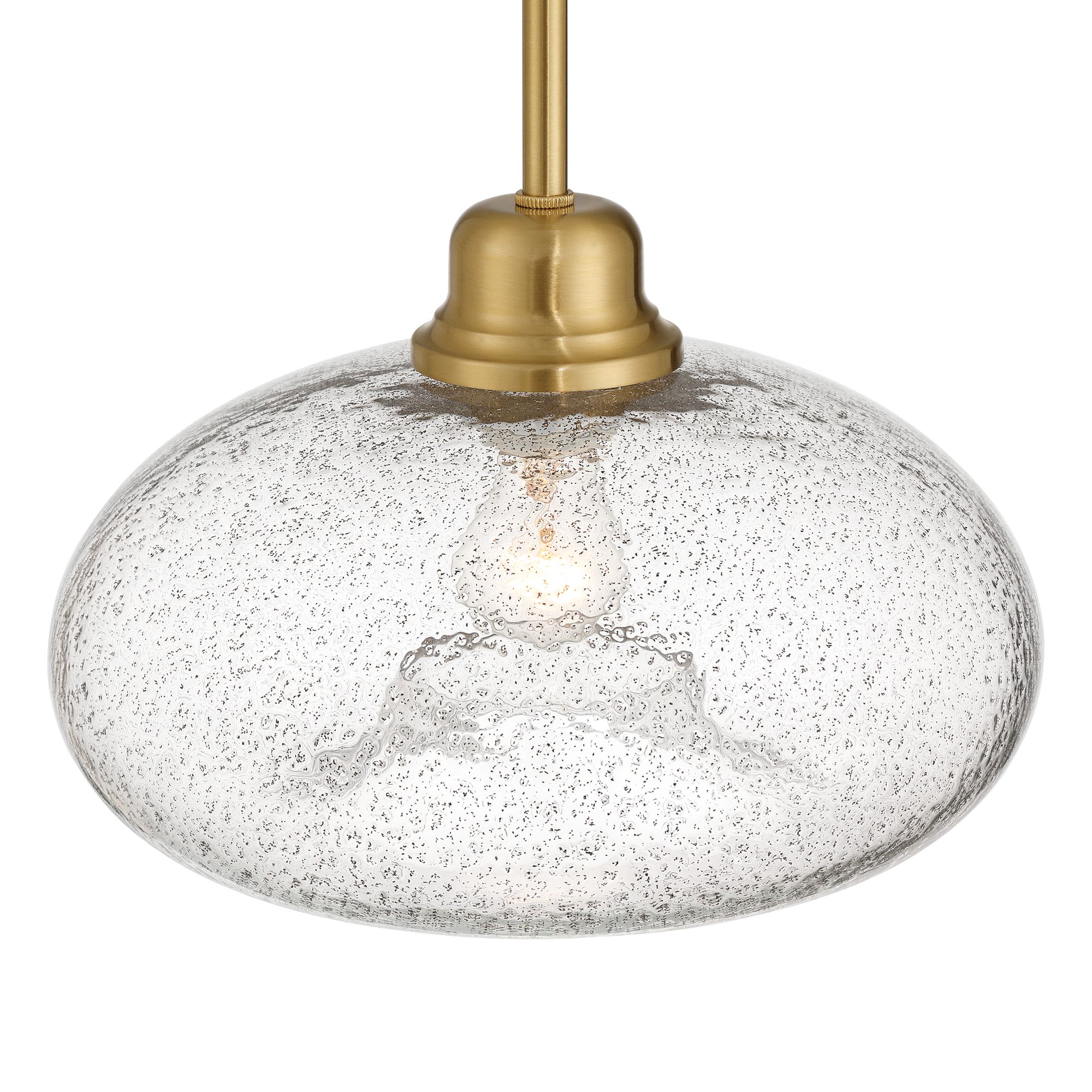 Image 4 Possini Euro Vacquer 11" Wide Soft Gold and Glass Mini Pendant Light more views