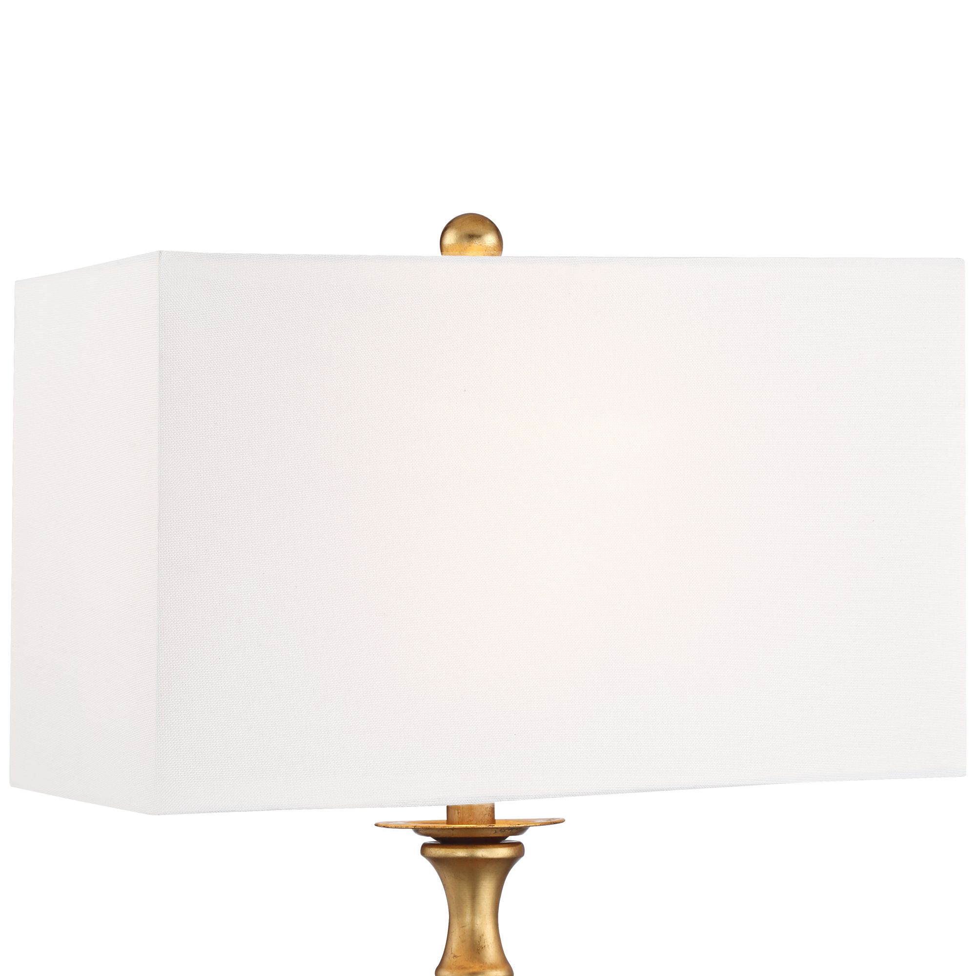 Image 3 Possini Euro Valerie 28" Crystal Lamp with Black Marble Riser more views
