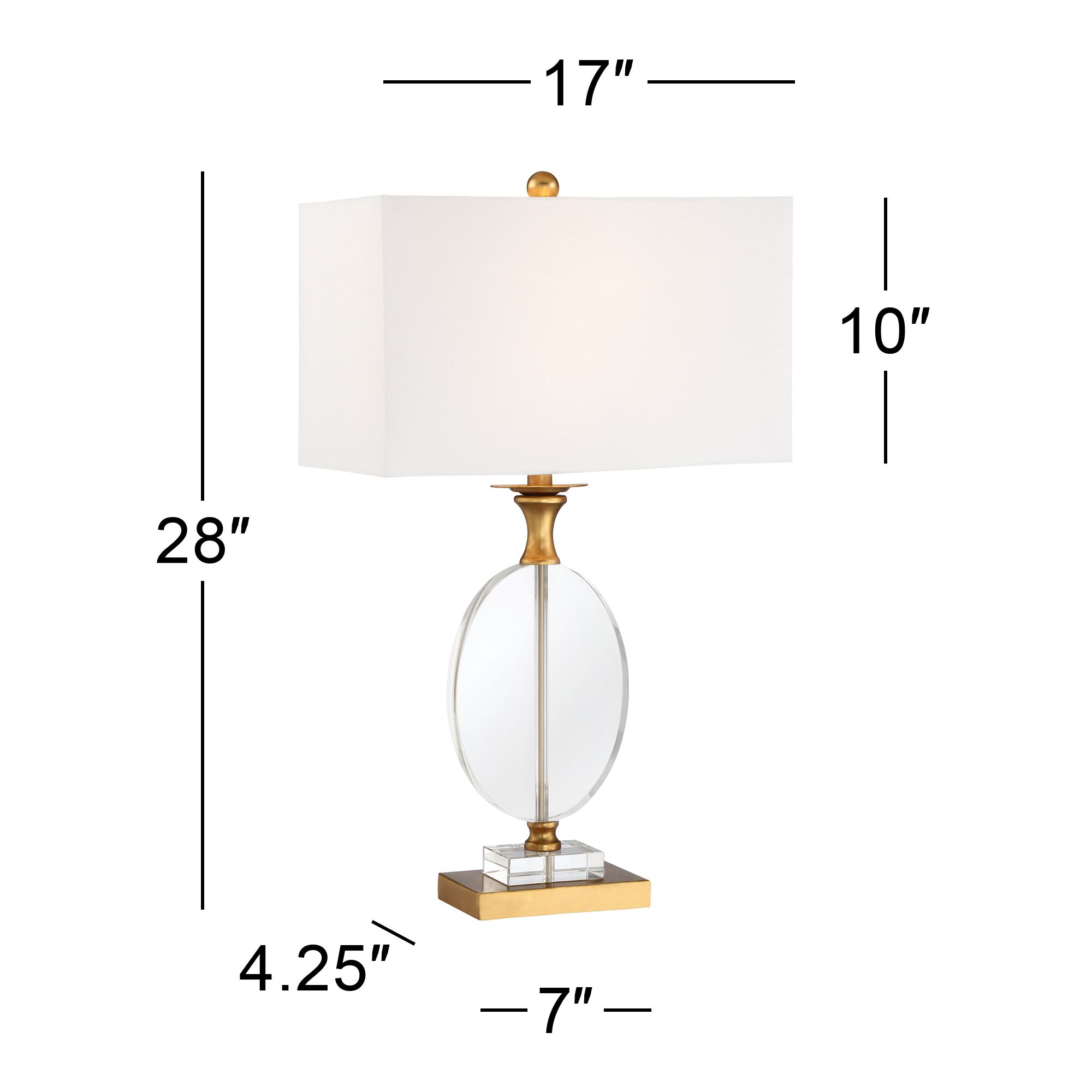 Possini Euro Valerie 28" Modern Gold Clear Crystal Table Lamp in scene