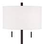 3_Possini Euro Valet 66 1/2" Bronze Tray Table USB Floor Lamp more views