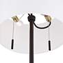 4_Possini Euro Valet 66 1/2" Bronze Tray Table USB Floor Lamp more views