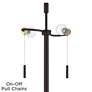5_Possini Euro Valet 66 1/2" Bronze Tray Table USB Floor Lamp more views