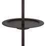 7_Possini Euro Valet 66 1/2" Bronze Tray Table USB Floor Lamp more views
