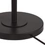 Possini Euro Valet 66 1/2" Bronze Tray Table USB Floor Lamp