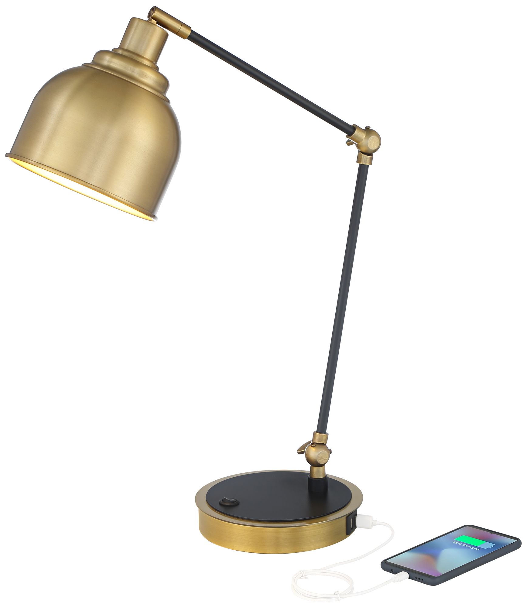 pharmacy style desk lamp