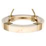 5_Possini Euro Vana 28 1/2"W Gold and Faux Alabaster LED Ring Chandelier more views