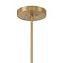 7_Possini Euro Vana 28 1/2"W Gold and Faux Alabaster LED Ring Chandelier more views