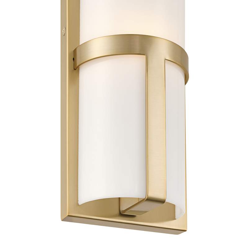 Image 2 Possini Euro Vanaheim 12" High Soft Gold Wall Sconce more views