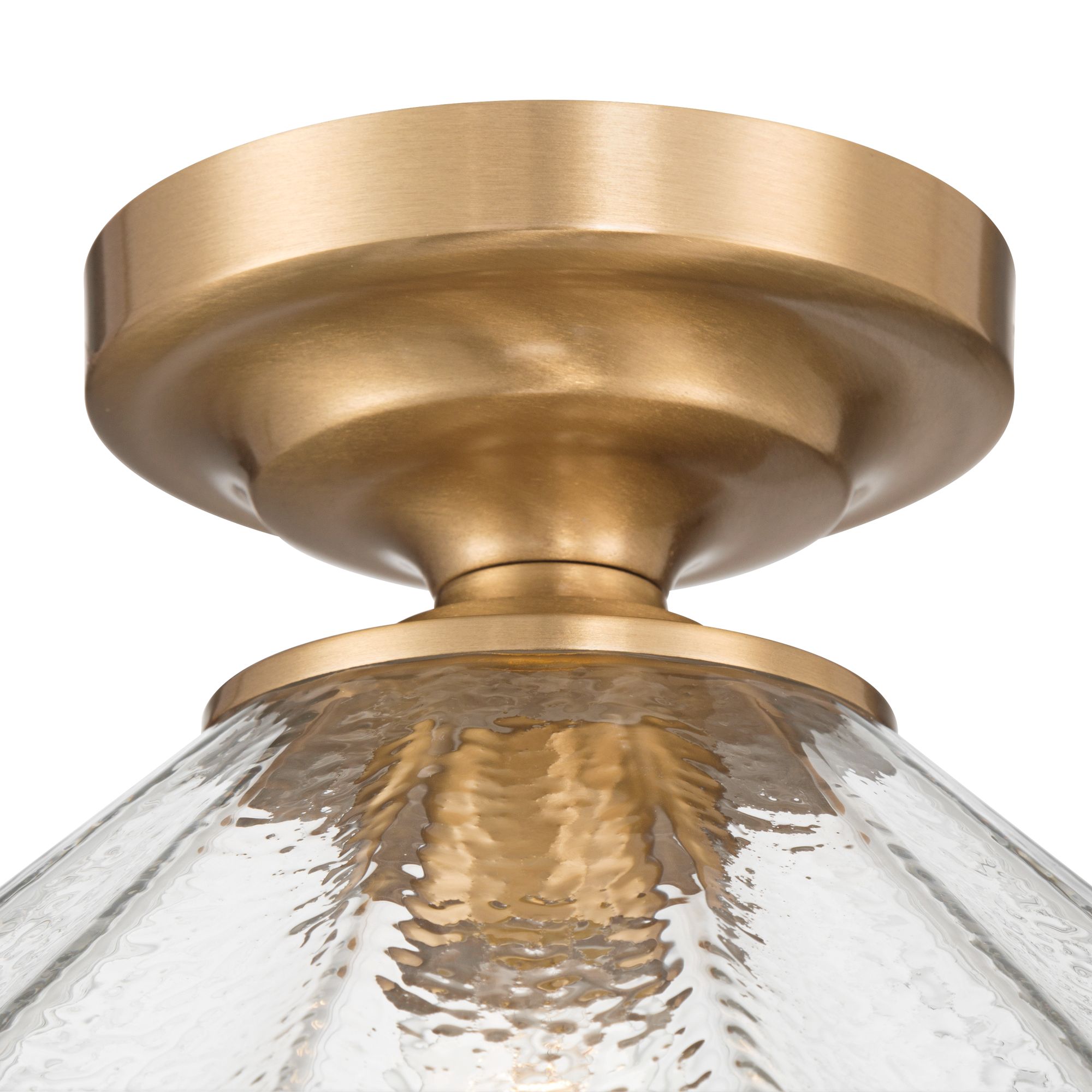 Image 5 Possini Euro Vandross 15 3/4" Wide Warm Brass Ceiling Light more views