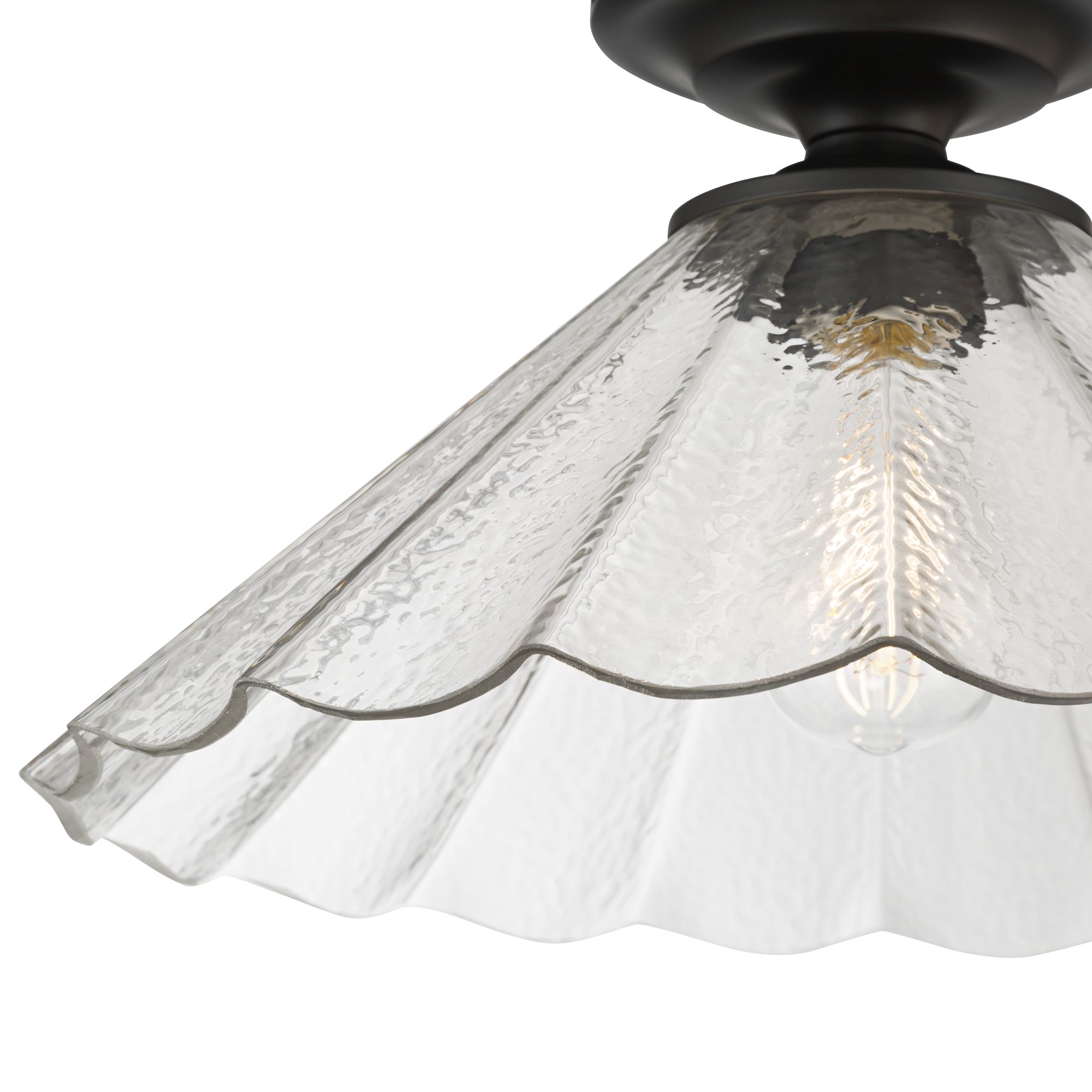 Image 4 Possini Euro Vandross 16" Wide Matte Black Ceiling Light more views