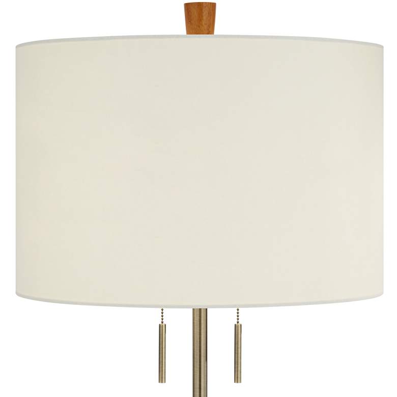 Image 3 Possini Euro Vanguard 64" Mid-Century Modern Tray Floor Lamp more views