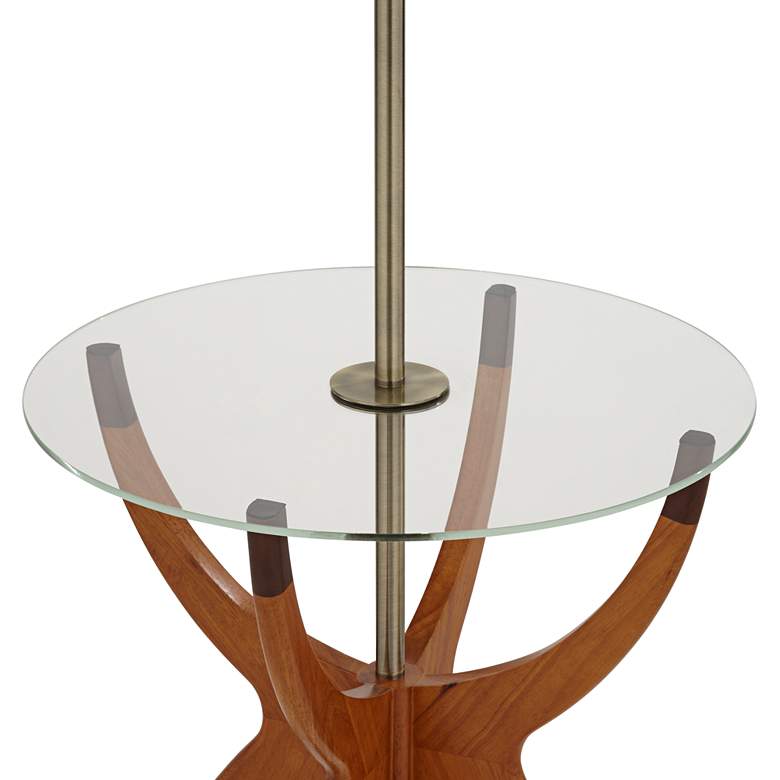Image 5 Possini Euro Vanguard 64" Mid-Century Modern Tray Floor Lamp more views