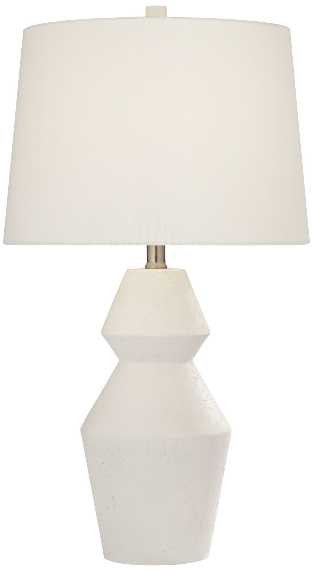 Possini Euro Velas 26" Modern Gourd White Table Lamps Set of 2