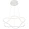 Possini Euro Venice 24 3/4" Wide White 2-Ring LED Pendant