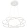 Possini Euro Venice 24 3/4" Wide White 3-Ring LED Pendant