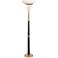 Possini Euro Ventura 75" Brass Light Blaster Torchiere Floor Lamp