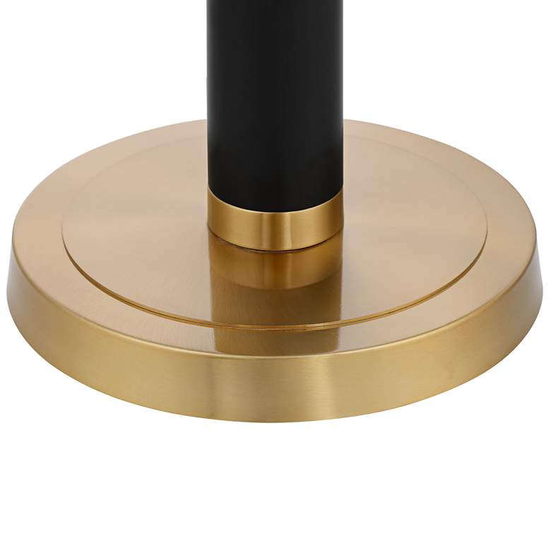 Image 6 Possini Euro Ventura 75" Brass Light Blaster Torchiere Floor Lamp more views