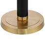 6_Possini Euro Ventura 75" Brass Light Blaster Torchiere Floor Lamp more views