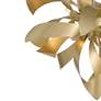 5_Possini Euro Verity 22" 6-Light LED Modern Gold Twisted Ceiling Light more views