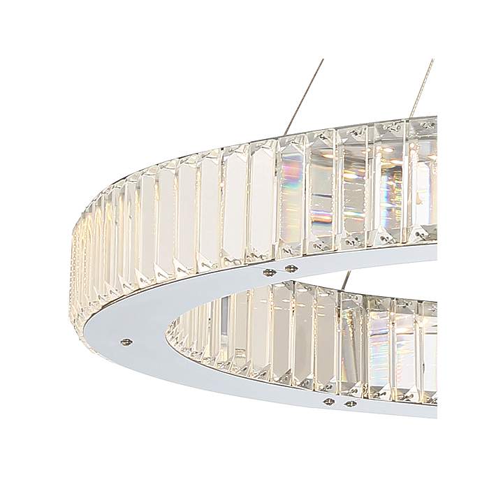 Possini Euro Vesta 35 1 2 Wide Chrome Led Ring Pendant Chandelier 35c50 Lamps Plus Possini Euro Vesta 35 1 2 Wide Chrome Led Ring Pendant Chandelier 35c50 Lamps Plus