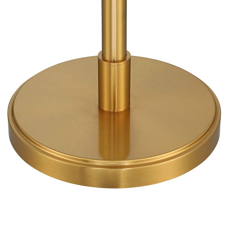 Image 6 Possini Euro Vicente 66 1/2 inch Warm Gold Modern 3-Light Floor Lamp more views