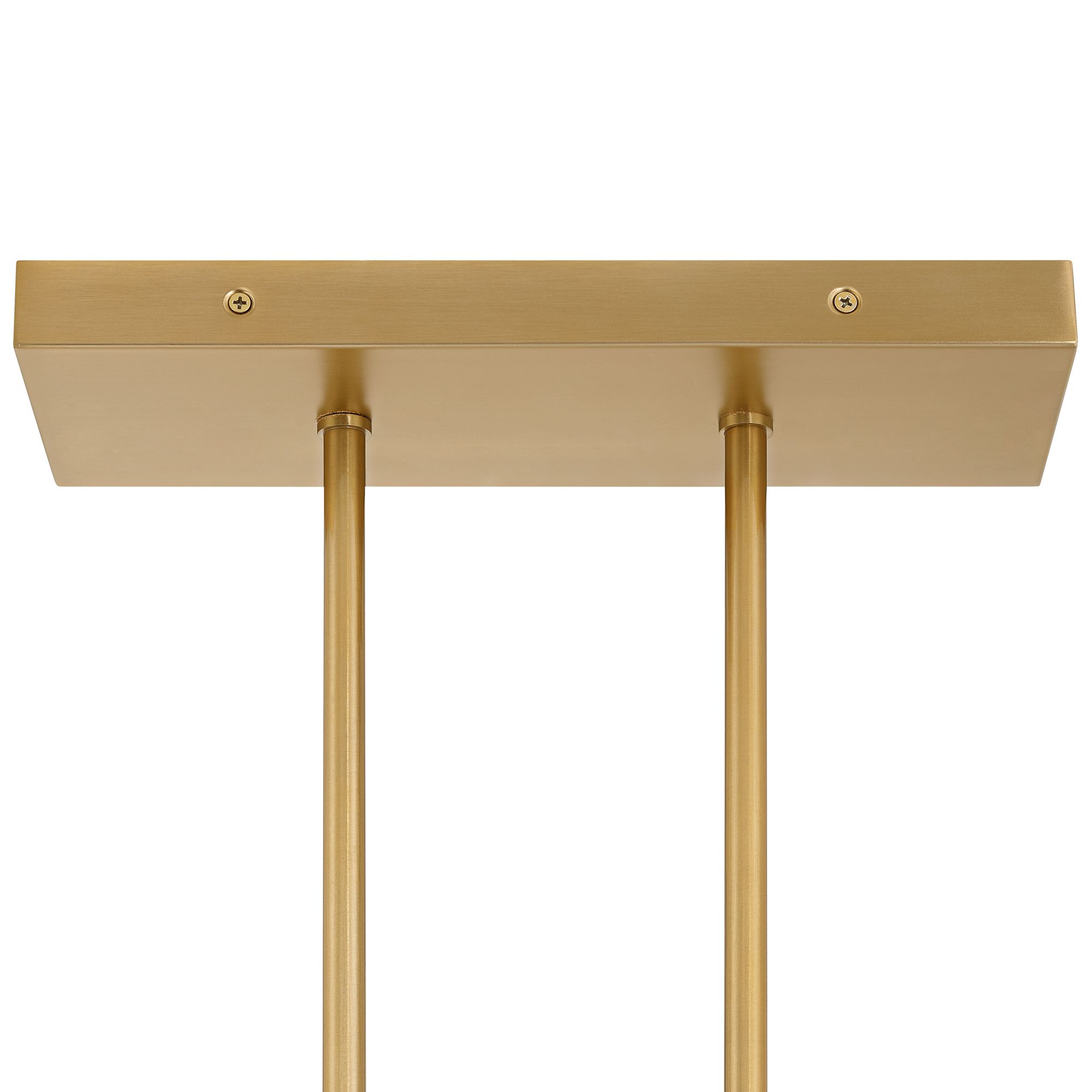 Image 6 Possini Euro Villani 38 1/2"W Soft Gold Linear 5-Light LED Chandelier more views