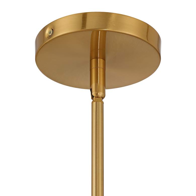 Image 5 Possini Euro Virginia 32" Wide Gold and Matte Black 6-Light Chandelier more views