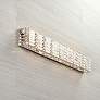 Thumbnail2 of Possini Euro Vivienne 35" Wide Chrome and Crystal LED Bath Light