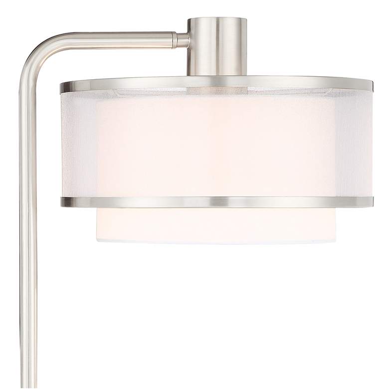 Image 6 Possini Euro Vogue 60" Modern Tray Table USB Floor Lamps Set of 2 more views