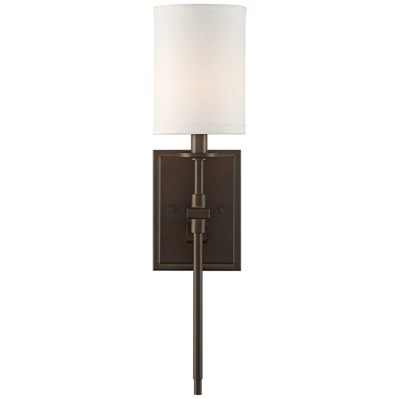 Image 6 Possini Euro Walton 20" High Oil-Rubbed Bronze Wall Sconce Set of 2 more views