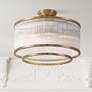 2_Possini Euro Warren 16 1/4" Bronze and Crystal 5-Light Ceiling Light