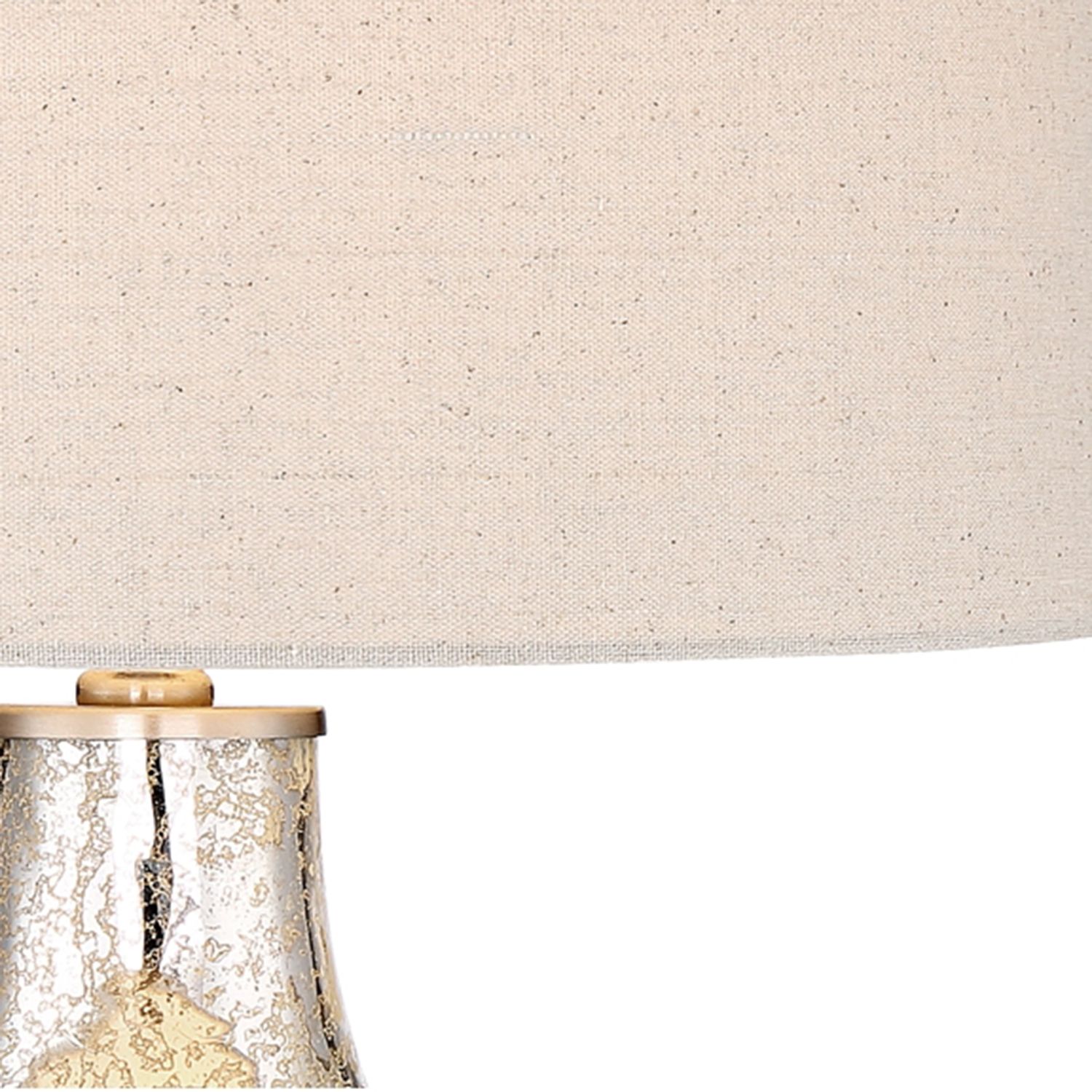Image 3 Possini Euro Waylon 28" Mercury Glass Table Lamp with Table Top Dimmer more views