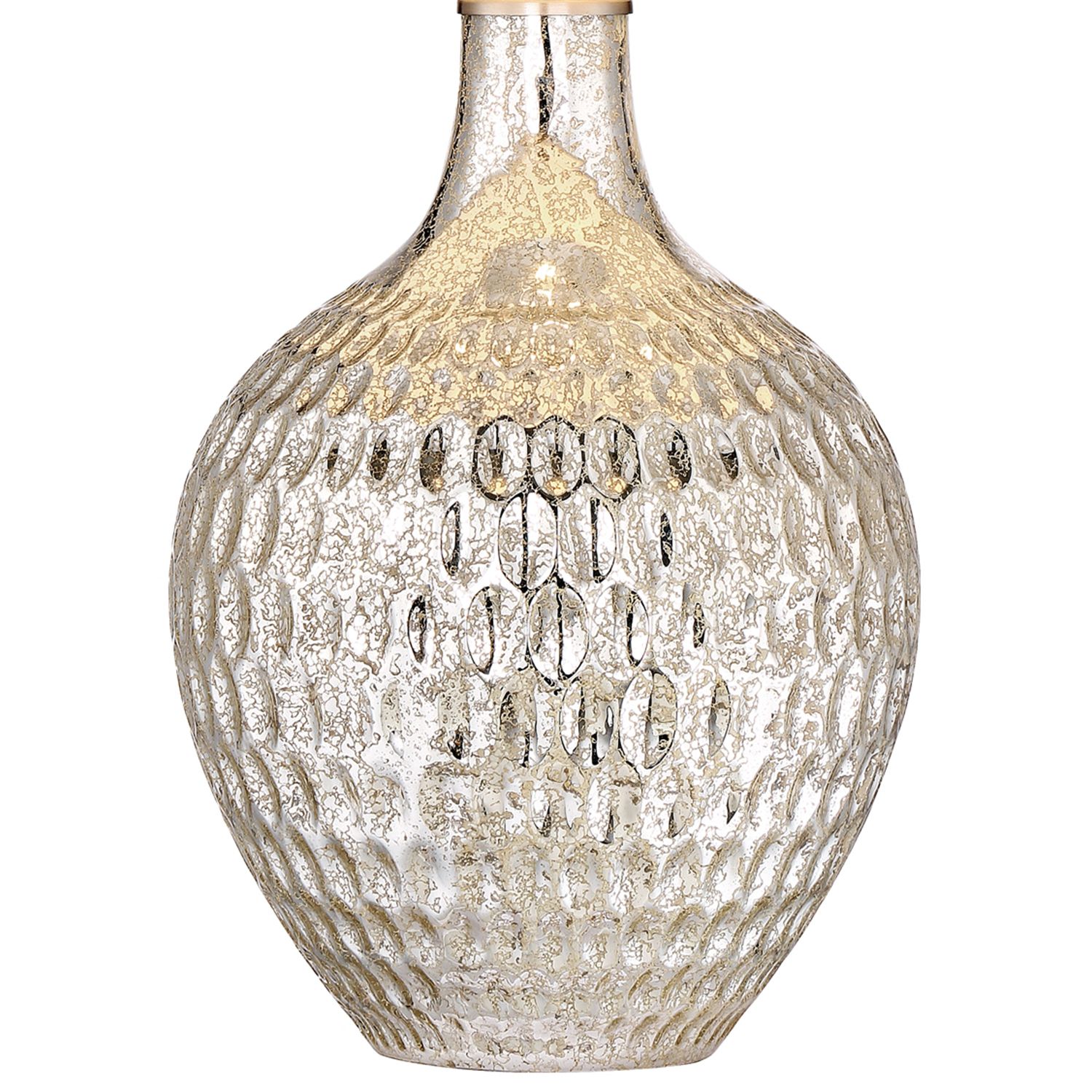 Image 5 Possini Euro Waylon 28" Mercury Glass Table Lamp with Table Top Dimmer more views