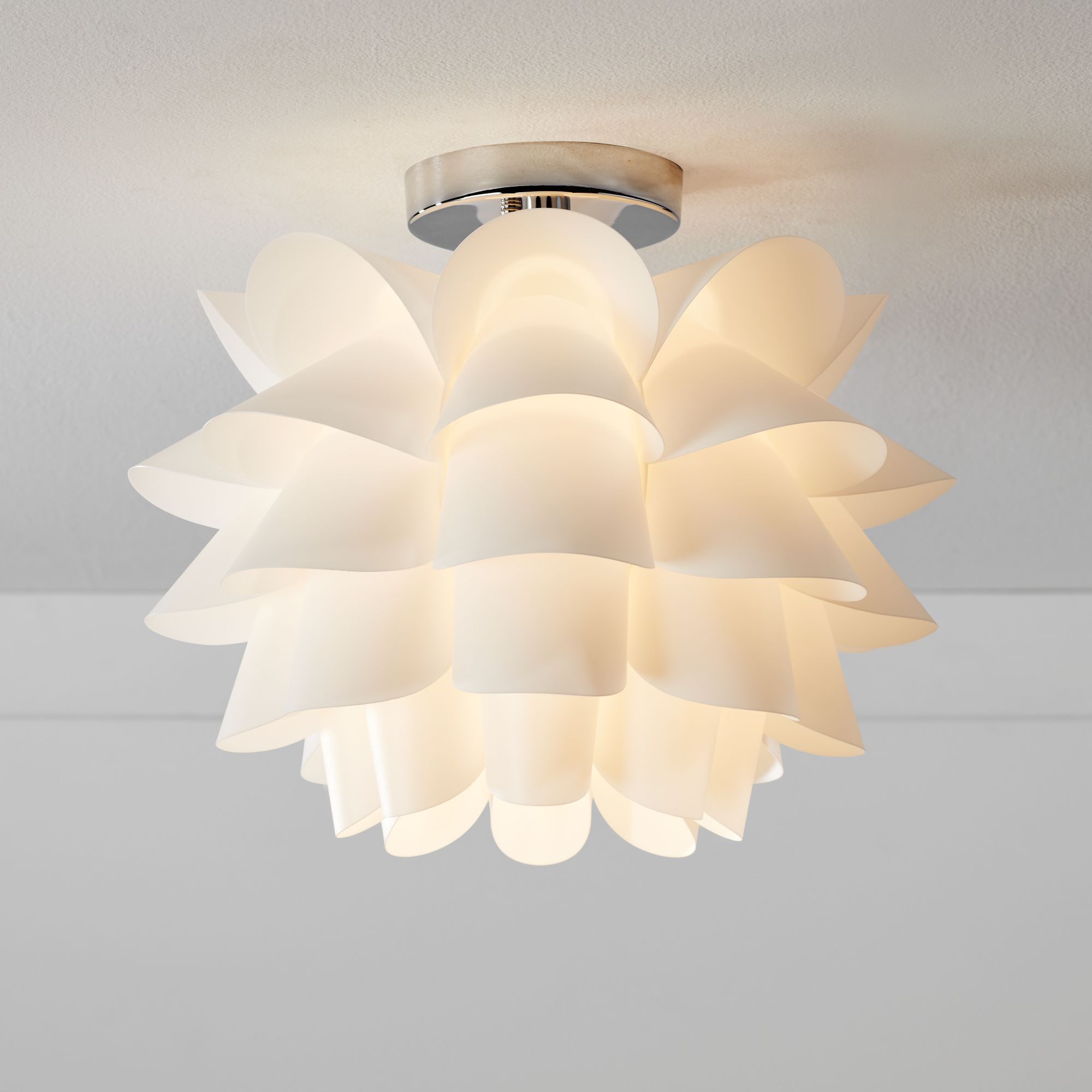 flush mount paper ceiling light