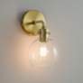 1_Possini Euro Wicander 11 1/4" High Antique Brass Wall Sconce