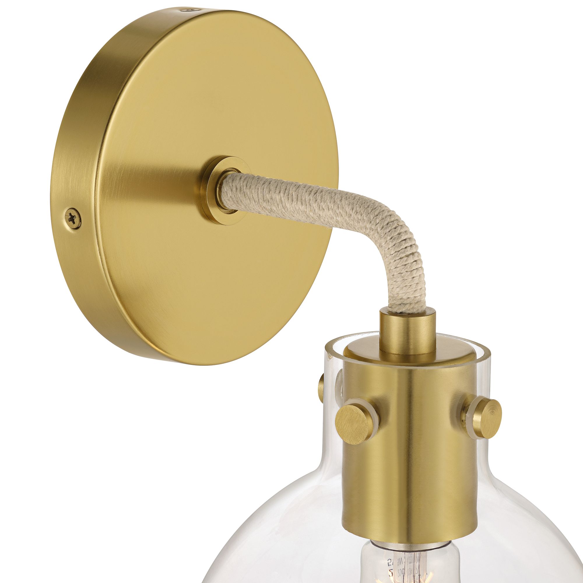 Image 4 Possini Euro Wicander 11 1/4" High Antique Brass Wall Sconce more views