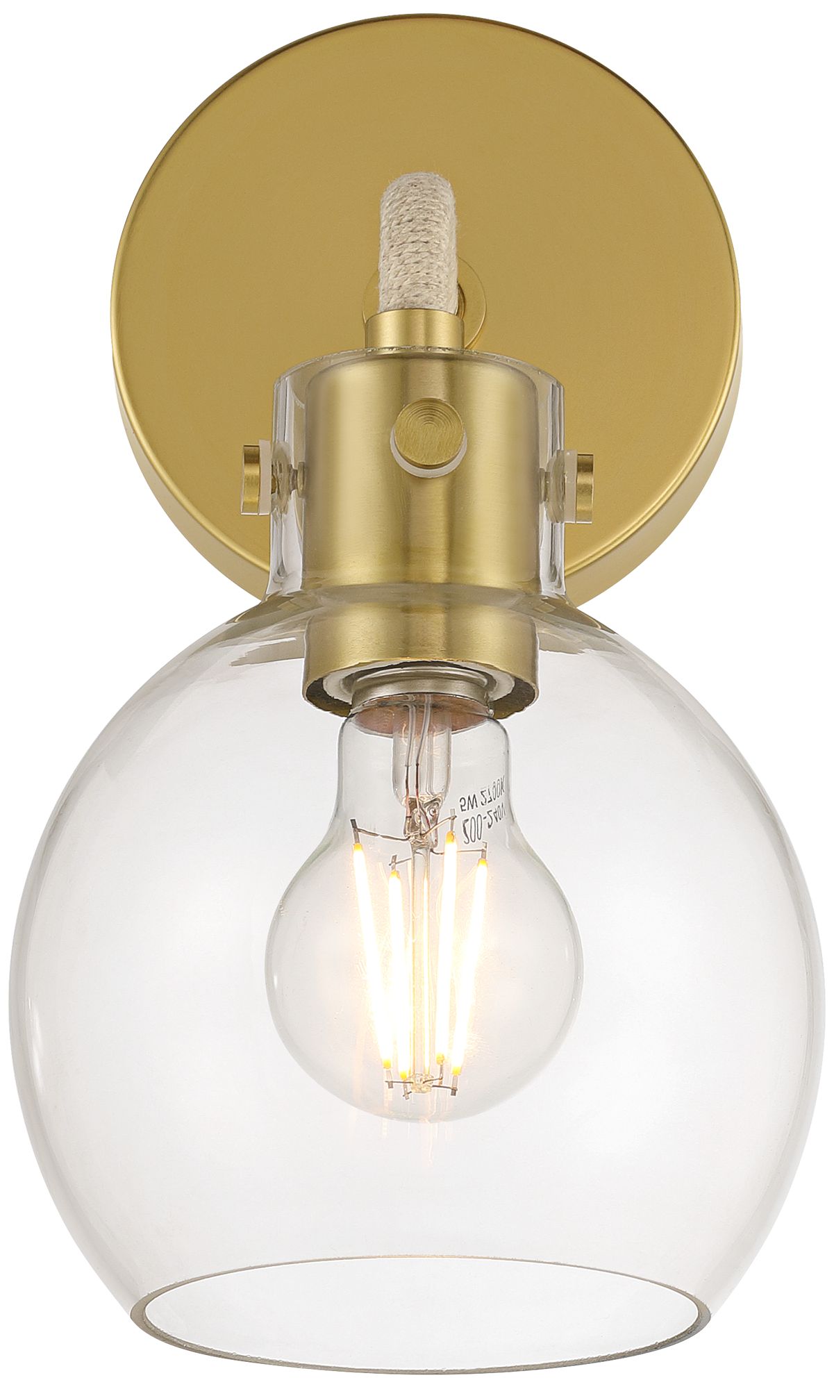 Image 5 Possini Euro Wicander 11 1/4" High Antique Brass Wall Sconce more views