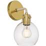 7_Possini Euro Wicander 11 1/4" High Antique Brass Wall Sconce more views