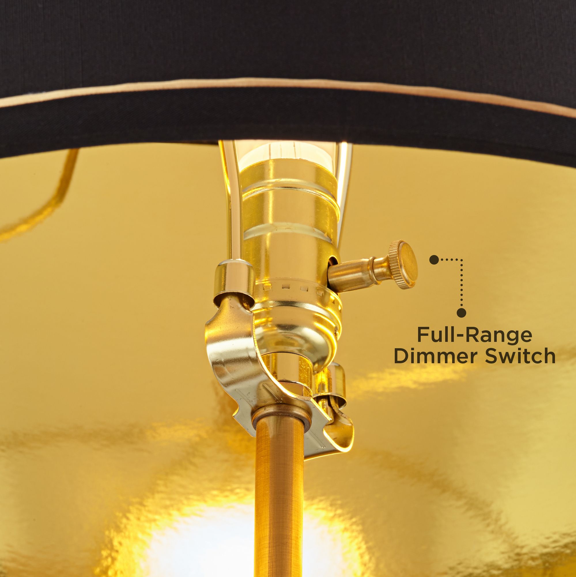 Image 6 Possini Euro Wilcox 31" Marble and Brass Sculpture Lamp with Dimmer more views