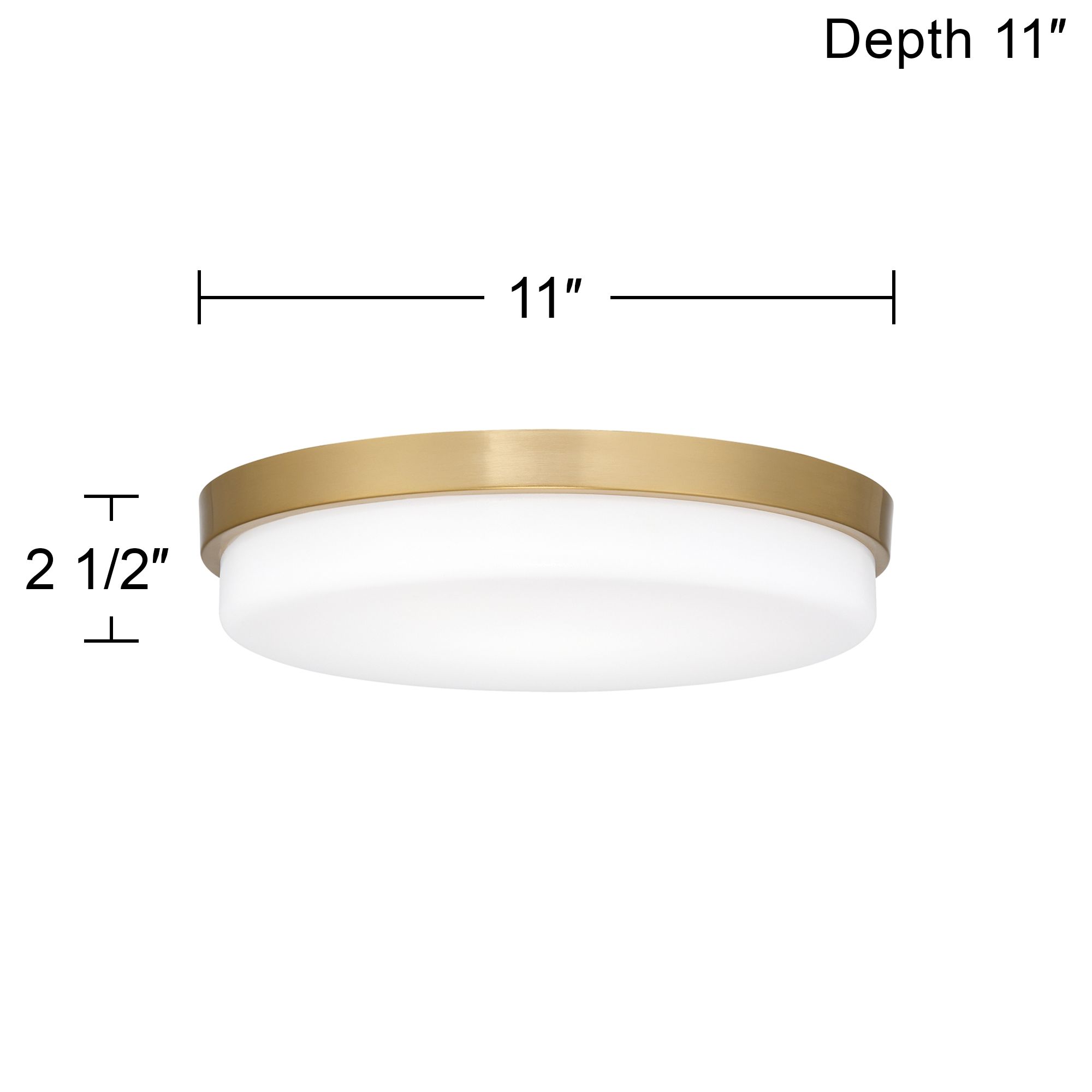 Watch A Video About the Possini Euro Winfrey Gold and White LED Ceiling Light
