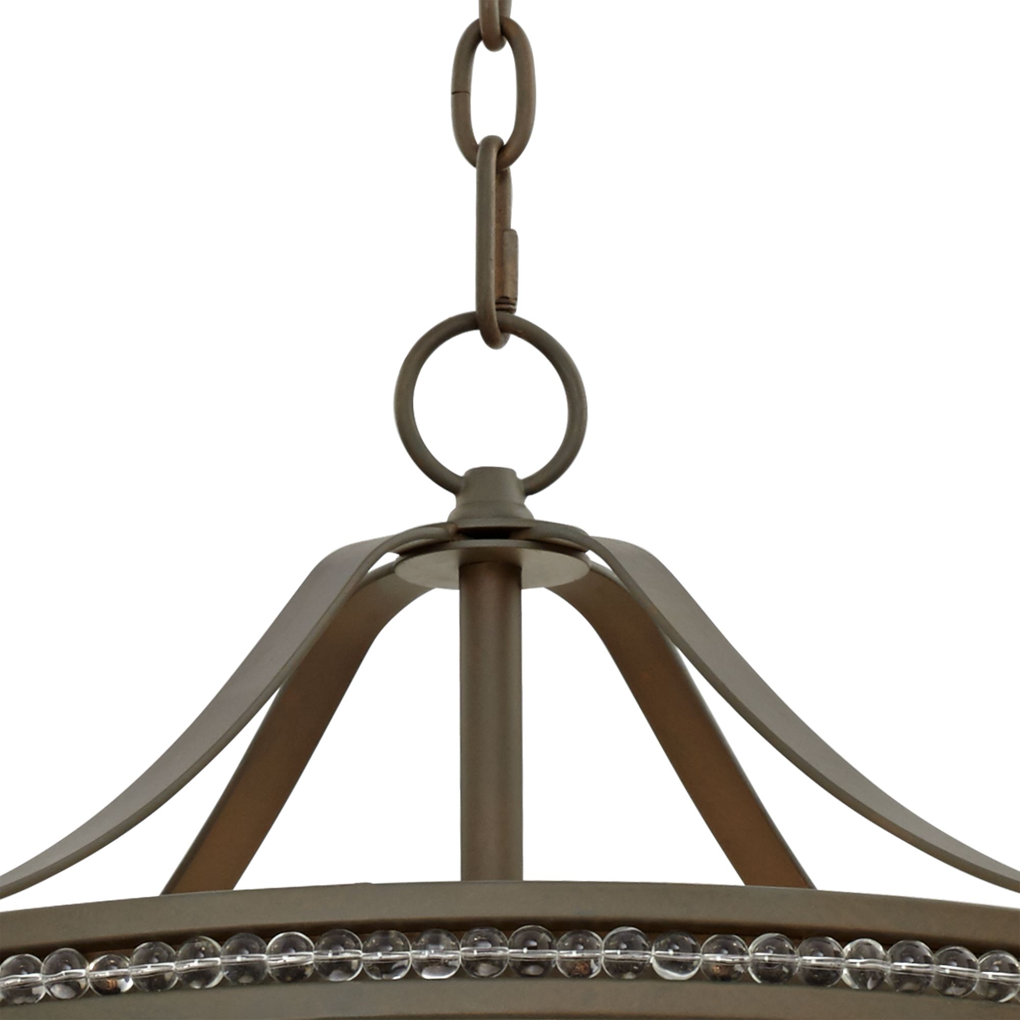 Image 4 Possini Euro Wohlfurst 20 1/4" Bronze Crystal Pendant Light more views