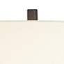 4_Possini Euro Woodwork 30" Black Finish Open Base Modern Table Lamp more views