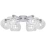 Thumbnail4 of Possini Euro Wrapped Wire 24" Wide Modern Chrome Ceiling Light more views