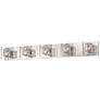Thumbnail3 of Possini Euro Wrapped Wire 39" Wide Modern Chrome LED Bath Light