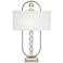 Possini Euro Wylson Crystal Globes Contemporary Table Lamp
