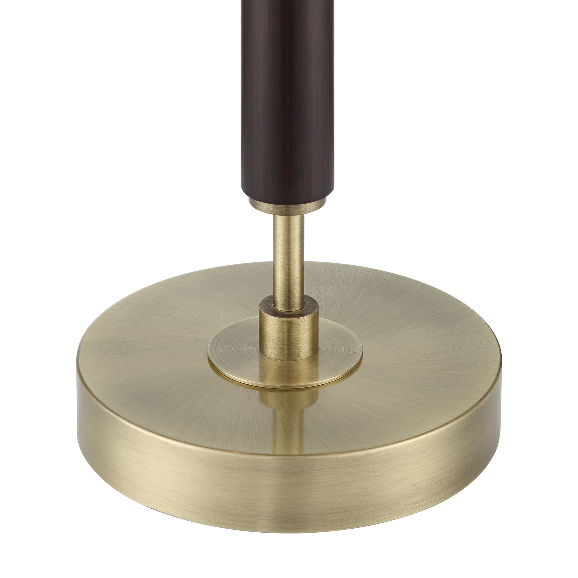 Possini Euro Wyndham 23" Glass Dome Shade Dual USB Ports Desk Lamp