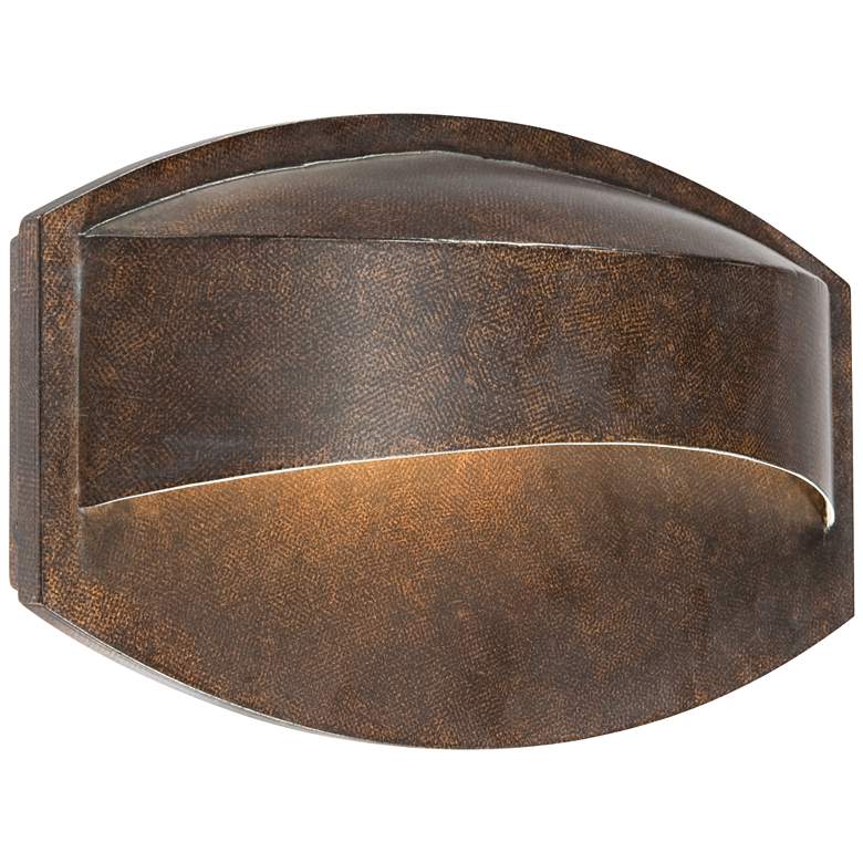 Image 3 Possini Euro Xane 11" Wide Bronze Dark Sky Outdoor Wall Light