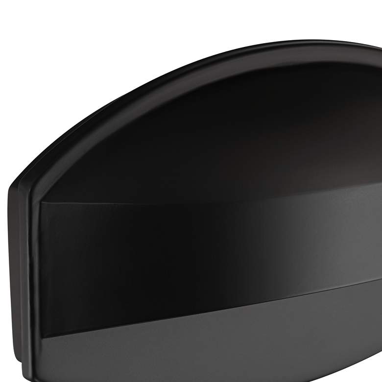 Image 3 Possini Euro Xane 11" Wide Matte Black Dark Sky Outdoor Wall Light more views